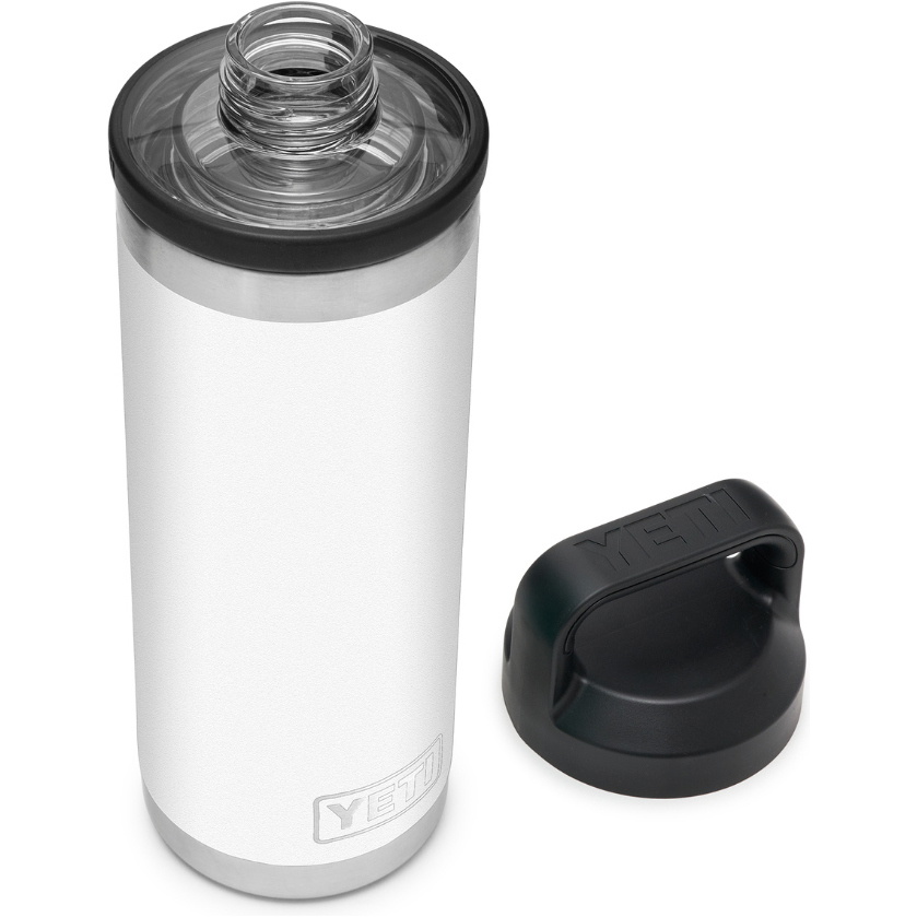 2026 YETI Rambler Botella 18 OZ Con Tapón Chug 70000003461 - White